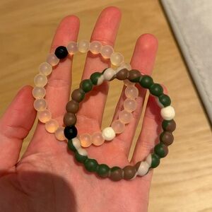 Clear & Camo Lokai Bracelets